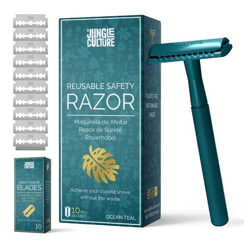 2023 Edition Jungle Culture Safety Razors | Includes 10x Razor Blades-20