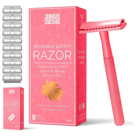 2023 Edition Jungle Culture Safety Razors | Includes 10x Razor Blades-23