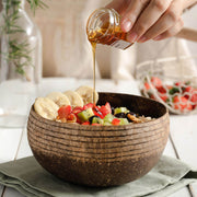Eco-friendly Coconut Bowls & Spoons Set of 2-9