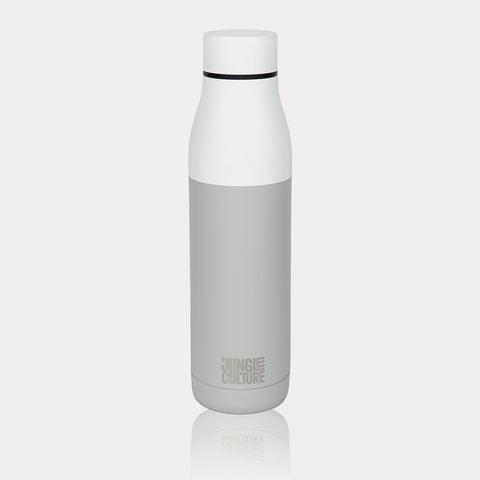 Reusable Stainless Steel Water Bottle (Matt Effect Black)-7