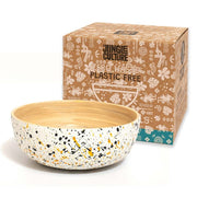 Bamboo Snack & Dip Bowls (15cm Diameter)-0